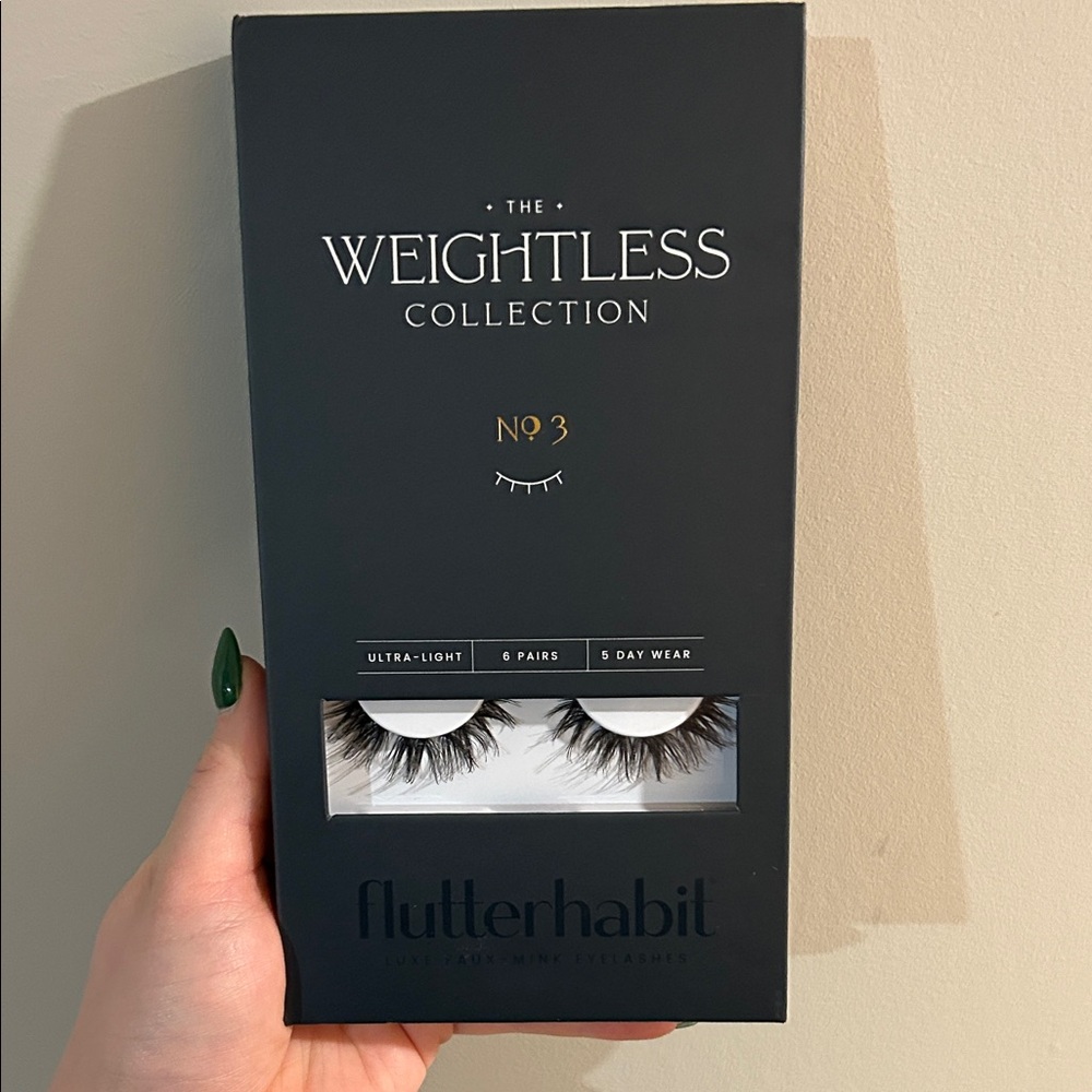 Flutterhabit Weightless Collection No. 3 Lashes - Black